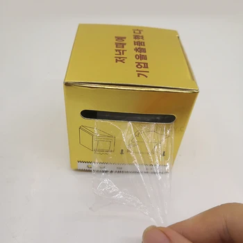 1db Eldobható Microblading Műanyag Fólia Átlátszó Higiéniai 42mm*200m Tetoválás Ragaszkodnak Fólia Tetoválás Kiegészítő Szemöldök