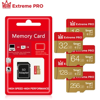 Új mini memória kártya/Tf kártya 64GB 128, 256 gb-os valós kapacitás micro SD kártya 32 gb, 16 gb 8 gb 4 gb-os flash sd kártya