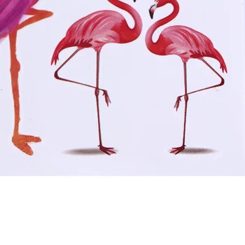 Király Vízálló Ideiglenes Flamingók Tatto Matrica Minta FireTotem Tetoválás Matrica Váll Dekoráció Karján Tetoválás Matricák 5