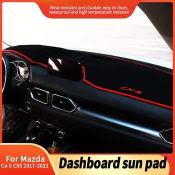 Nap Pad műszerfal A Mazda CX-5 CX5 KF 2017-2021 Műszerfalat Borító Szőnyeg Nap Árnyékban Szőnyegek Anti-UV Tartozékok 0