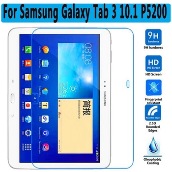 Prémium Edzett Üveg Samsung Galaxy Tab 3 10.1 P5200 képernyővédő fólia Samsung Galaxy Tab 3 10.1 P5200 Edzett Üveg 0