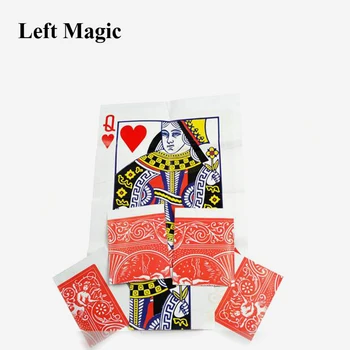 1db Királynő Felújított Közelről Kártya Magie Trükk Kellékek Magia színpadon utca mágikus kellékeket kártya E3067