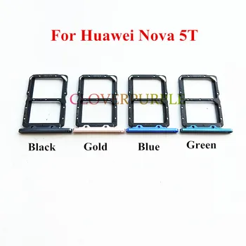1x Új SIM-kártya Tálca Slot Jogosultja Adapter Csere Alkatrészek Huawei Nova 5T