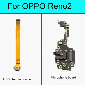 Az OPPO Reno2 CPH1907 USB Töltő Dokkoló Port Csatlakozó fő Mikrofon Testület Alaplap flex kábel