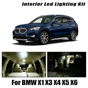 BMW X1 E84 F48 X3 E83 F25 X4 F26 X5 E53 E70 X6 E71 E72 Jármű LED Lámpa Készlet Canbus Nem Hiba Autó Világítás