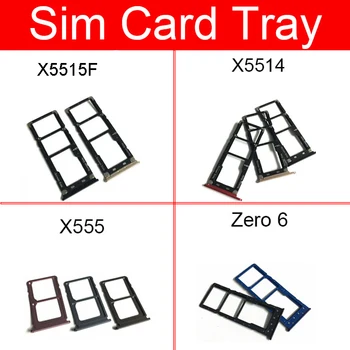 A SIM-Kártya Tálcát tartó Infinix Smart 2 Pro X5514 X5515F/Nulla 4 X555/Nulla 6 Mikro SD Kártya Foglalat Adapter Csere Alkatrészek