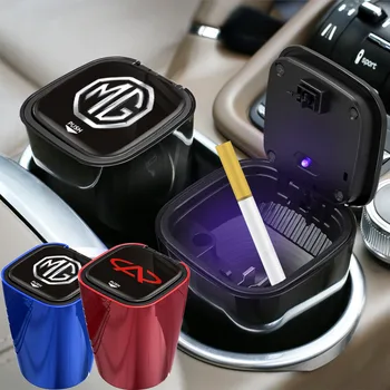 1db Autó Hamutartó LED-es Típusú Automatikus Jármű Cigaretta Jogosult Tárolási Kupa Kia 5 X Sportage 2021 Cerato Autó Tartozékok