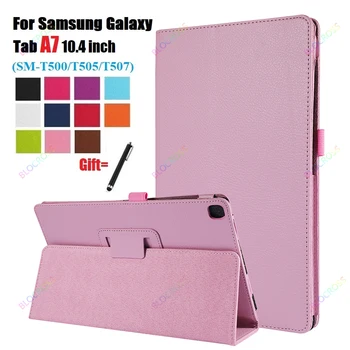 A Galaxy Tab A7 Esetben 10.4 Hüvelyk T500/T505/T507 Védő Állni az Esetben Nehéz Shell Cover Samsung A7 Lite 8.7