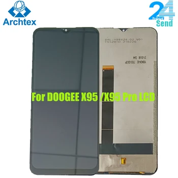 6.52 Hüvelykes DOOGEE X95 / X95 Pro LCD Kijelző +érintőképernyő Digitalizáló Szerelvény Csere Alkatrészek DOOGEE X95 Pro +Eszközök