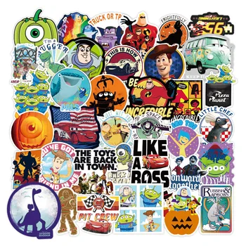 10/30/50/100 Disney Toy Story Anime Matricák Gördeszka poggyászkocsi Vicces Pixar Rajzfilm Pvc, Vízálló Matricák Gyerek Játékok, Ajándék