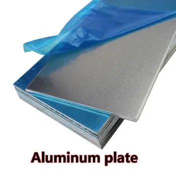 5052 Alumínium tányér Lapos Alumínium Lemez DIY Vastagság 600x250x8mm 0
