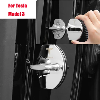 A Tesla Model 3 Ajtó Zár Fedél Automatikus Indokolt Esetben Autó Belső Tartozékok