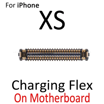 2db USB Töltő Dokkoló Port FPC Csatlakozó Dugót A Fedélzeten Alaplap Flex Kábel iPhone 6 7 8 Plusz X XS Max XR Javítás Alkatrész 5
