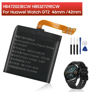 Eredeti Csere Akkumulátor HB472023ECW HB532729ECW A Huawei Nézni GT2 GT 2 46mm 42mm