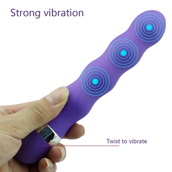 Multi-speed G-pontot Vagina Vibrátor Klitorisz Butt Plug Anális Erotikus termékek Termékek Szex Játékok Nő Férfi Felnőtt Női Dildo Shop
