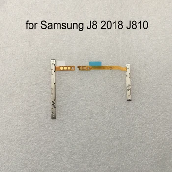 Samsung Galaxy J8 2018 J810 J810F J810G J810DS J810Y Eredeti Telefon Ház Új Hatalom Hangerő Gomb Oldalsó Gomb Flex Kábel