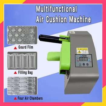 Csillapítás Air Cushion Gép, Okos, Buborék Fólia Inflator Tele Csomagolás Ütésálló Inflator 110V-220V Air Cushion Gép