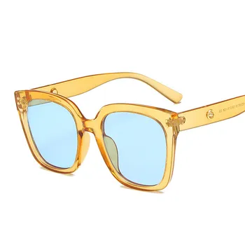 AKAgafas 2021 Klasszikus Sunglasse Nők Túlméretezett Női Napszemüveg Luxus Szemüveg Négyzet Napszemüveg Női Retro Gafas De Mujer 2