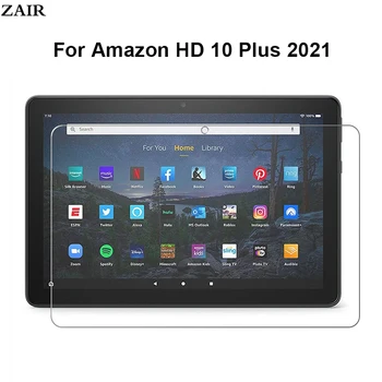 Edzett Üveg Amazon Fire HD 10 Plusz 2021 (11 Generációs) Képernyő Védő Amazon Tűz HD10+ Tablet Védőfólia