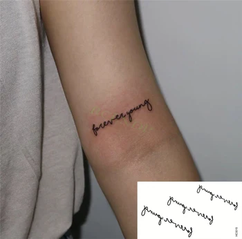 Vízálló Ideiglenes Tetoválás Matrica Szép Aranyos Vonalat Leveleket Design Tatto Flash Tetoválás Hamis Tetoválás a Gyerekek, Férfiak, Nők