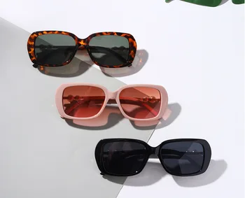 2021 új doboz gyöngy, retro napszemüveg női új szín teknőspáncél hot-értékesítés új női szemüveg UV400 5