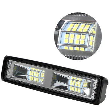 1db 36W LED munkalámpa Reflektorfénybe 12-24V LED-es Fényszórók Autó Világítás Bár Az Auto Motor Teherautó, Traktor Pótkocsi Offroad