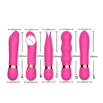 G-pontot Masszírozó Klitorisz Stimulátor Golyó, Vibrátor Szex Játékok A Nők AV Stick Dildó Vibrátor Szex Shop 5