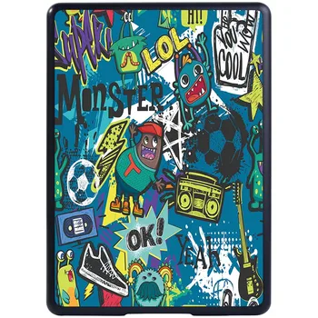 Anti-őszi Trendi Graffiti Series Tablet Esetében Amazon Kindle Paperwhite 1/2/3/4/Kindle 8/10 6 Hüvelykes Tablet Shell Cover tok 2