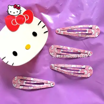 Hello Kitty Gyermek Törött Haj Frufruval Klip Aranyos Kreatív Hajtű Lány Fejdíszt Nem Fáj a Haja Kis Hercegnő Klip
