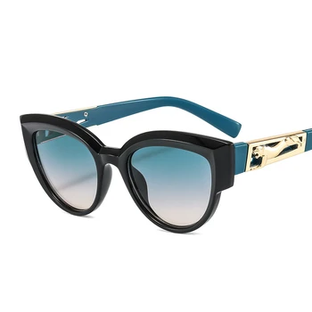 2021 új napszemüveg női retro napszemüveg gepárd dekoratív tükör méter macska szemét napszemüveg női alkalmi vezetés szemüveg