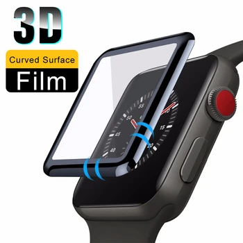 3D-Hidrogél Film iwatch 6 5 Teljes Borító képernyővédő fólia Apple iwatch 5 6 Védő, Puha, Fólia Apple Karóra 44 mm 40mm