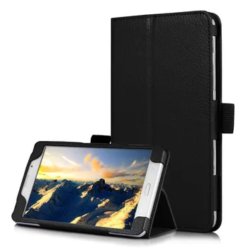 Állj Esetben Fedezi A Samsung Galaxy Tab 6 A6 7.0 2016 T280 SM-T280 T280N T285 SM-T281 Flip PU Bőr Tabletta Alapvetően az Esetben Capa 5