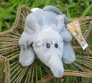 Klasszikus szürke Elefánt játékok Forró Eladó aranyos Plüss játékok Hűtő Mágnes, hűtő, Hűtő Mágnes plüss állatok