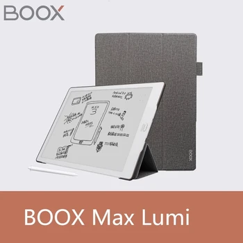 2021 Új BOOX Max Lumi 13.3 inch Tok Beágyazott Eredeti bőrtok Ebook Esetben Top Eladni Fekete Borító Onyx BOOX Max Lumi