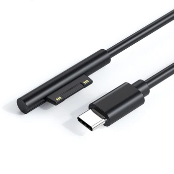 Gyors Töltés USB Kábel C-Típusú Tápegység Microsoft Surface Pro 7 3 4 5 6 15V 3A PD Tablet Töltő Adapter kábel Kábel Vezeték