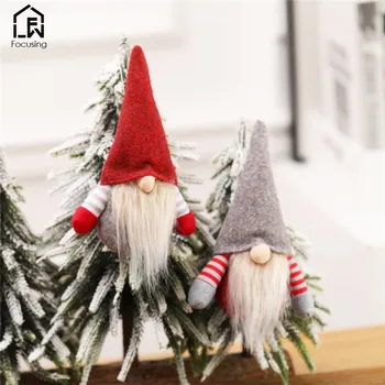 A Gnome Arctalan Karácsonyi Baba Lóg Dekoráció Boldog Karácsonyt Fa Medálok Xmas Navidad Natal Újévi Ajándék, Dísz, Otthon