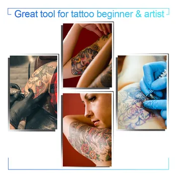 Tetoválás Tápegység Tatuagem A Tetováló Gépek érintőképernyő Forrás TP-5 Digitális LCD Smink Kettős Tetoválás tápegységek 5
