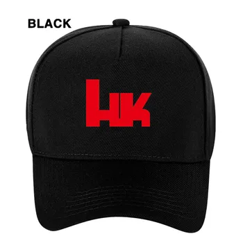 Hk Heckler Koch Logo Férfi Baseball Sapka Kiváló minőségű márka divat Női divatos a Hip-Hop Caps M41